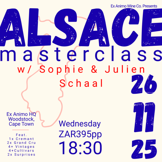 Alsace Masterclass Sophie + Julien Schaal | 26 November 2025 | One Ticket