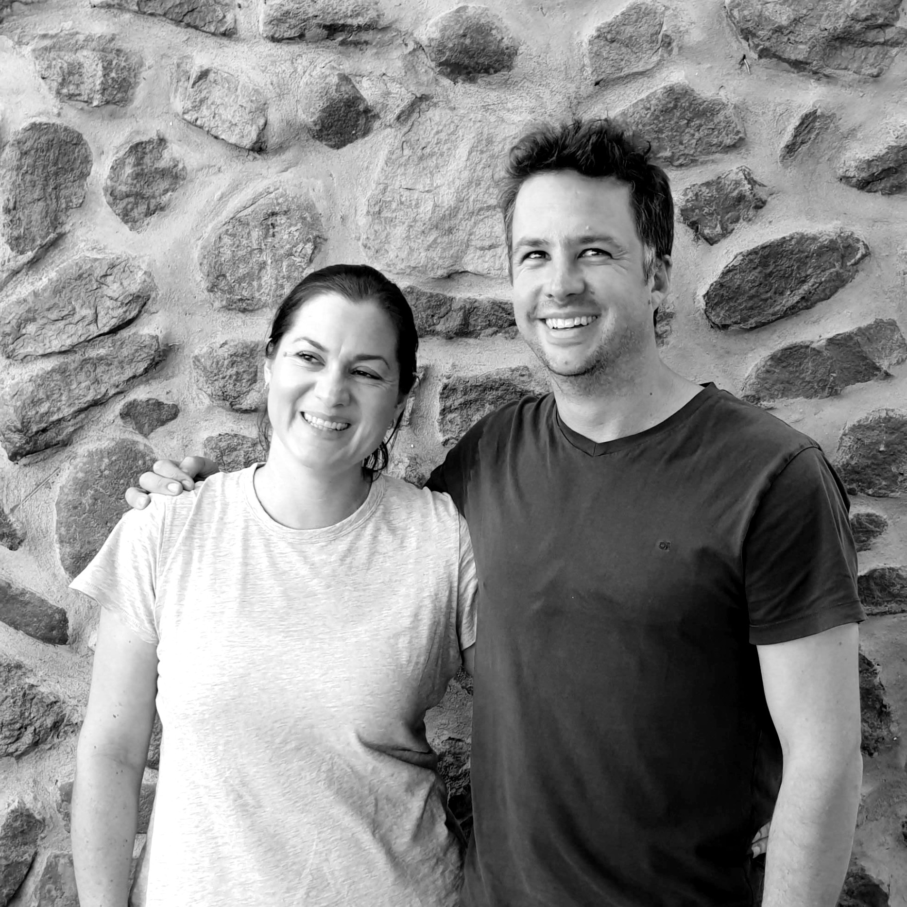 Craig and Carla BW