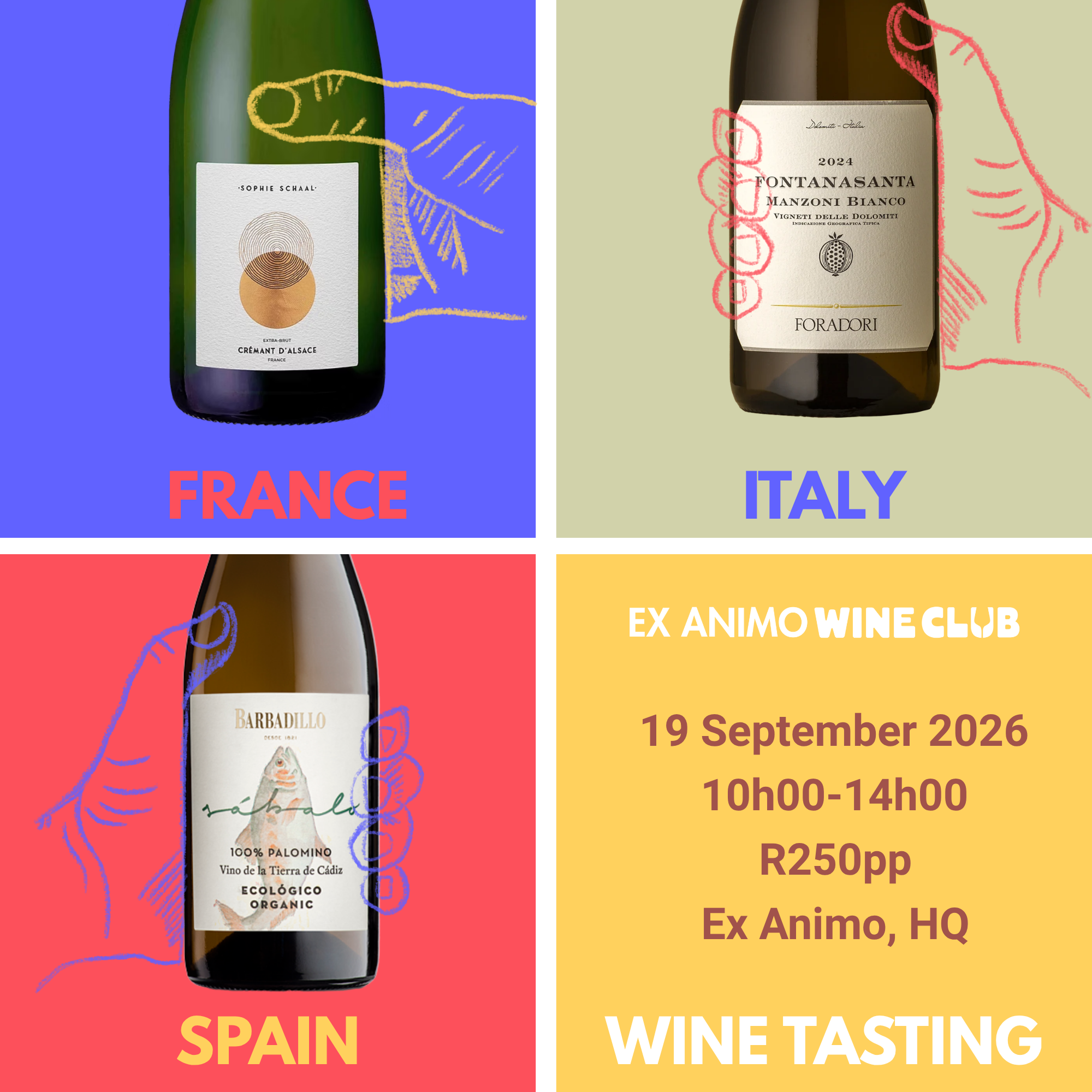 Spain, Italy, France, Imports Tasting | 19 September 2026 | One Ticket