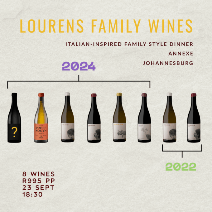 Lourens Family Wines at Annexe | 23 Sept 2025 | One Ticket - Image 4