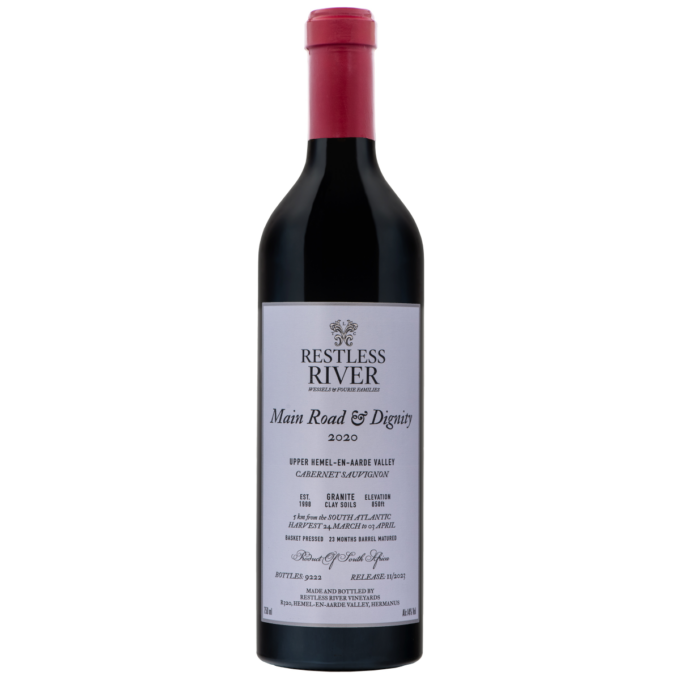 Restless River 'Main Road & Dignity' Cabernet Sauvignon 2020