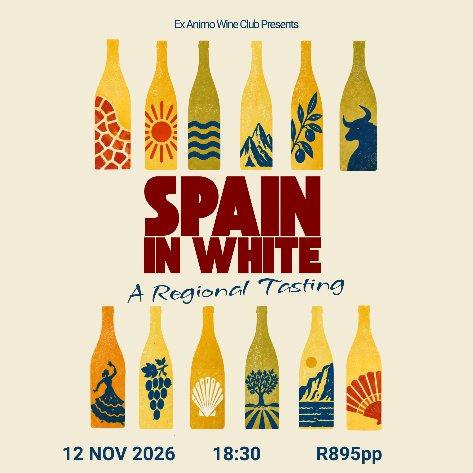 The White Wines of Spain | 12 November 2026 | One Ticket