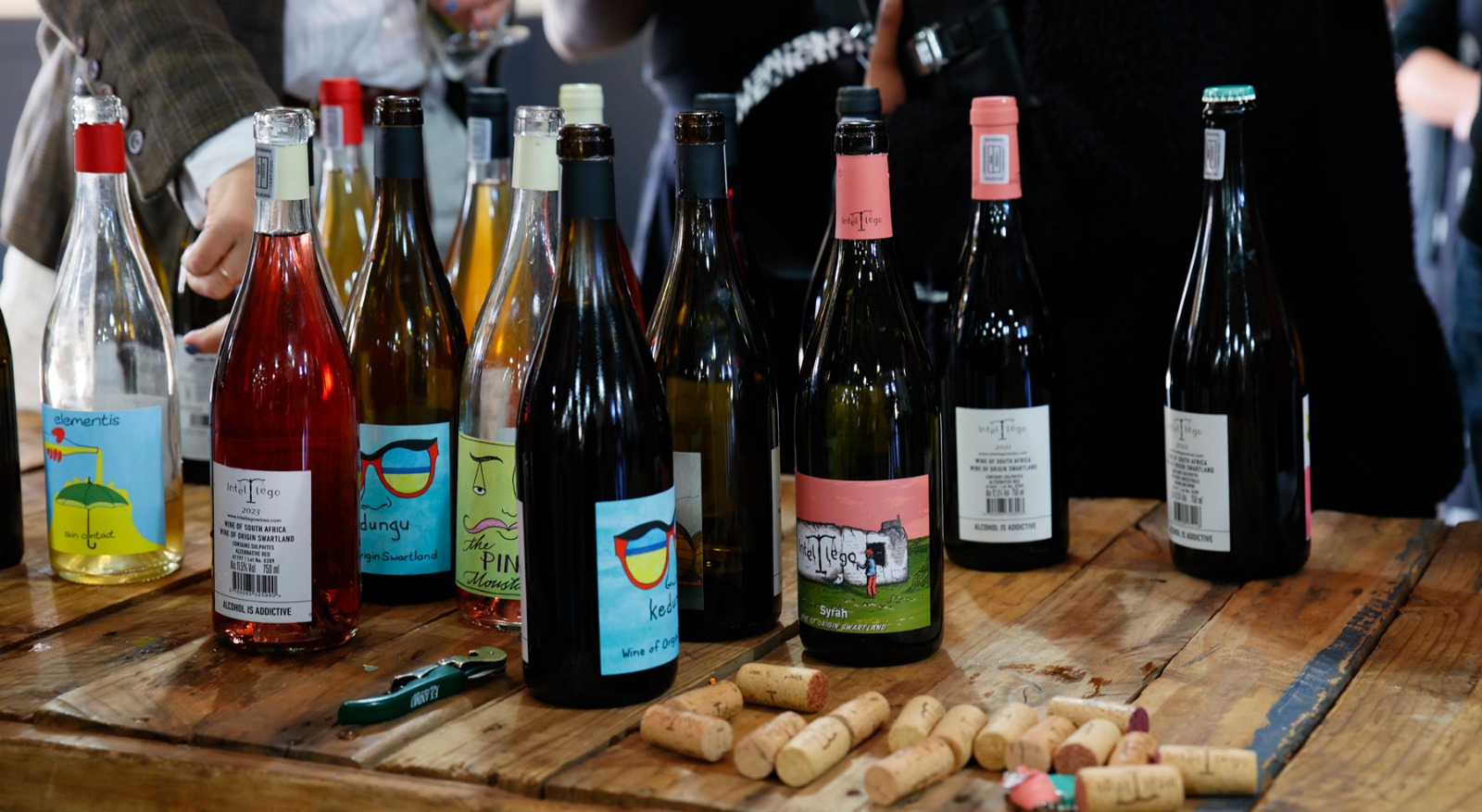 Intellego Bottles at Wine Fair JHB