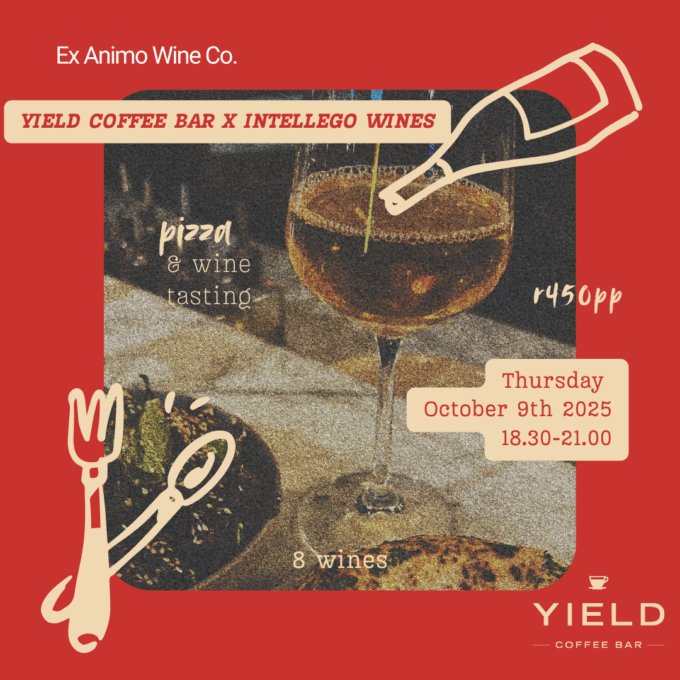 Intellego x Yield Coffee Bar | Pizza and Wine Tasting | 9 October 2024 | One ticket